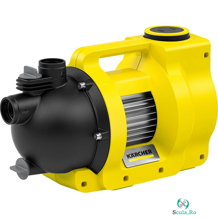 Karcher Pompa de gradina Kärcher BP 5000, 650 wati, pentru apa curata, Galben-Negru