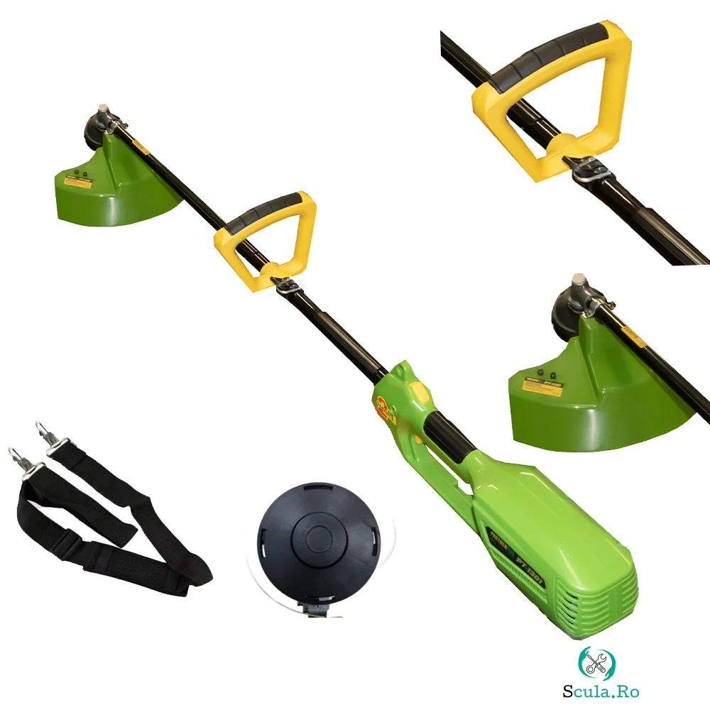Trimmer electric PartnerPRO PT-1301, 1300W, 7000RPM, Latime taiere 38cm