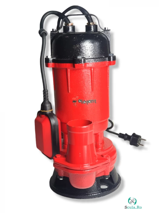 Pompa submersibila, de drenaj, Elefant WQD10-8-055F, 550W, 3000L h, Inaltime 8m, Adancime 5m la 301.00 lei ron