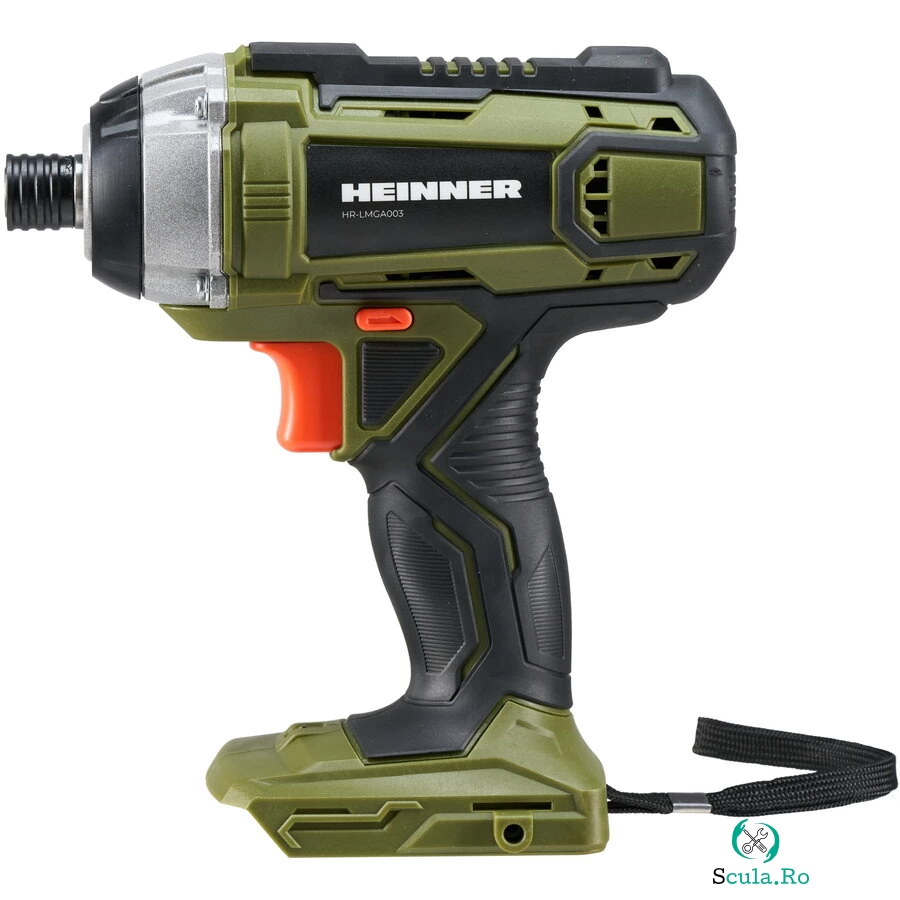 HEINNER Masina de gaurit si insurubat (bormasina) pe acumulator cu impact Heinner HR-LMGA003, 18 V, 160 Nm, 2200 RPM, tehnologie OnePower, fara acumulator/incarcator