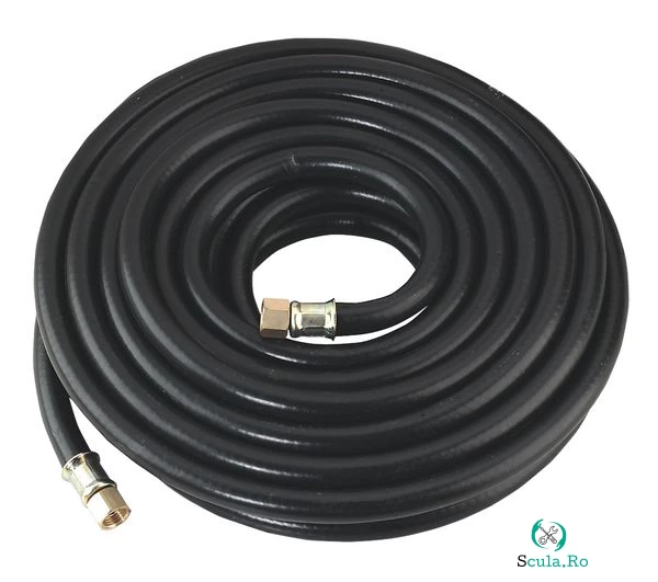 Furtun pneumatic de cauciuc 15m 6x12mm la 99.00 lei ron