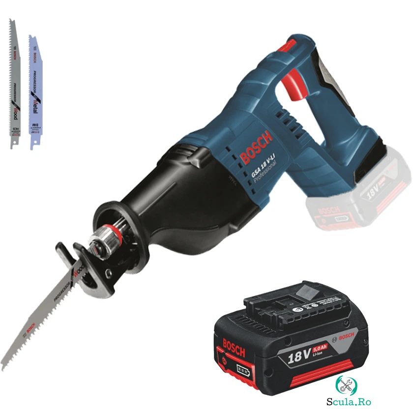 BOSCH Fierastrau sabie cu acumulator Bosch Professional GSA 18 V-Li, L-Boxx