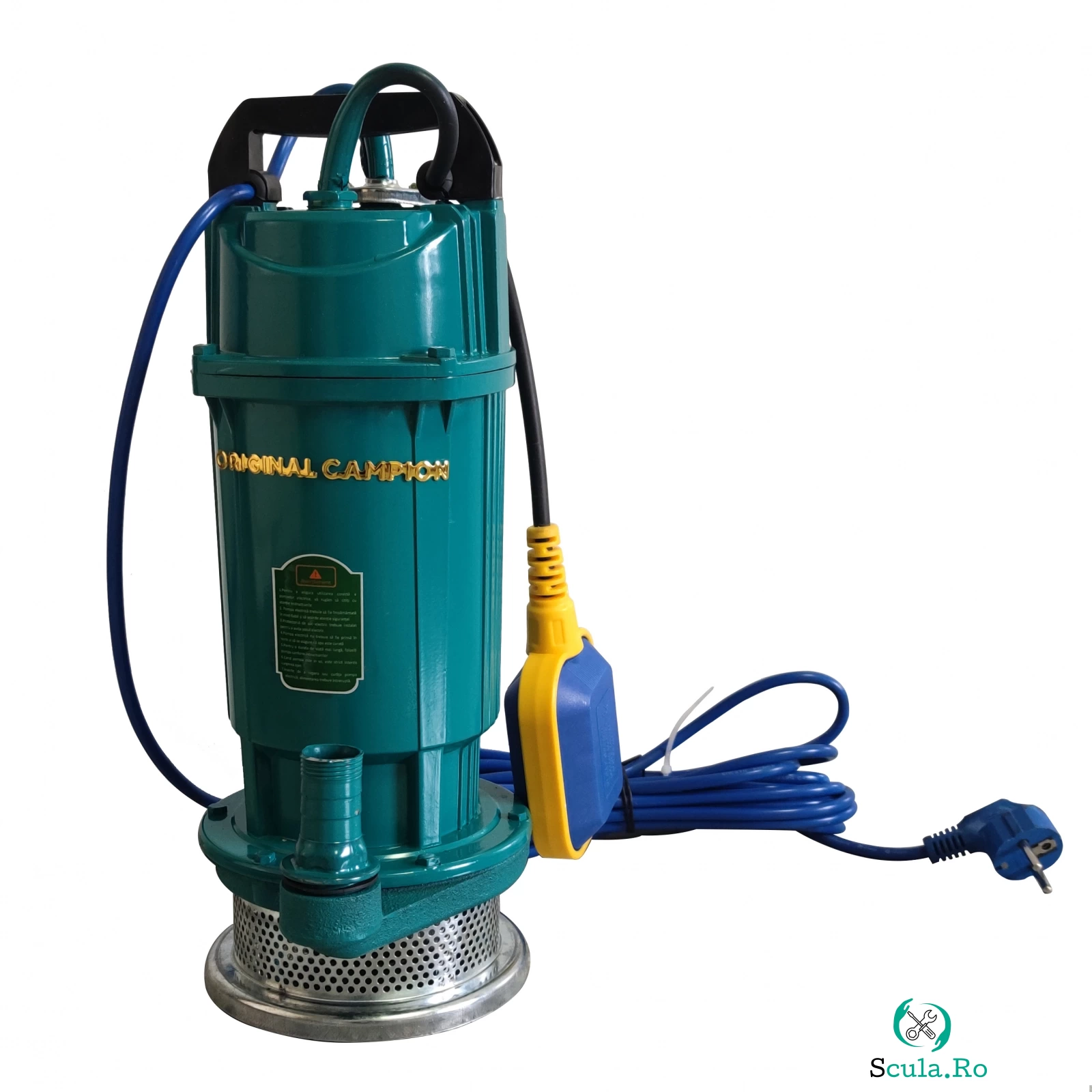 Pompa submersibila ALFA cu sita, 35 metri, 3.5m ³ h, cu plutitor