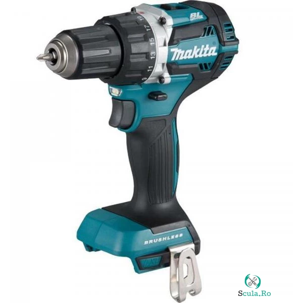 Makita Masina de gaurit si insurubat, MakitaDDF484Z,18V, 0*AH LI-Ion, 1, 6 kg, 2000rpm, Aluminiu, Metal, Negru-Albastru