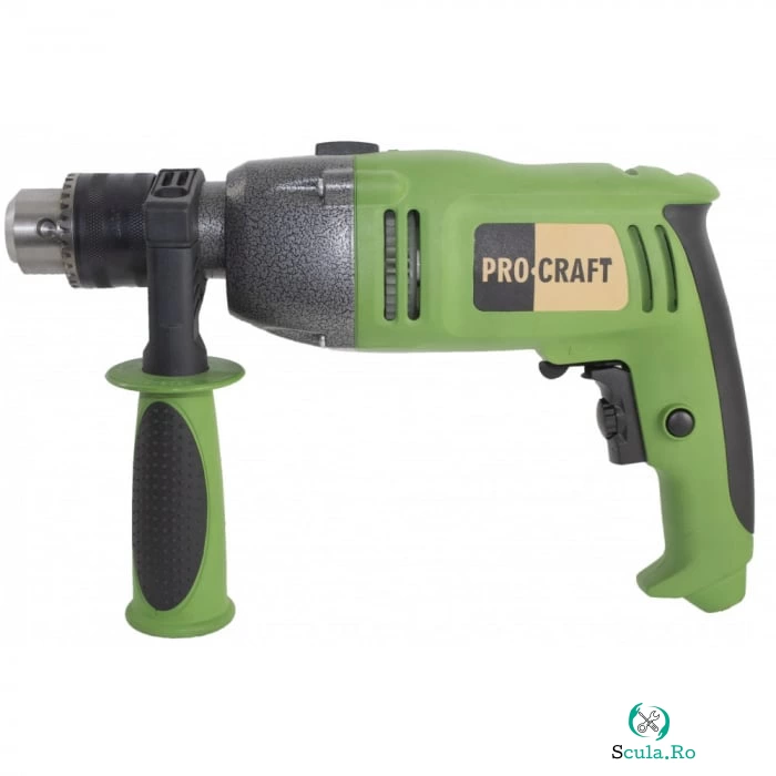 Bormasina cu percutie PROCRAFT, 980W, Diametru 16mm, 1200RPM la 283.00 lei ron