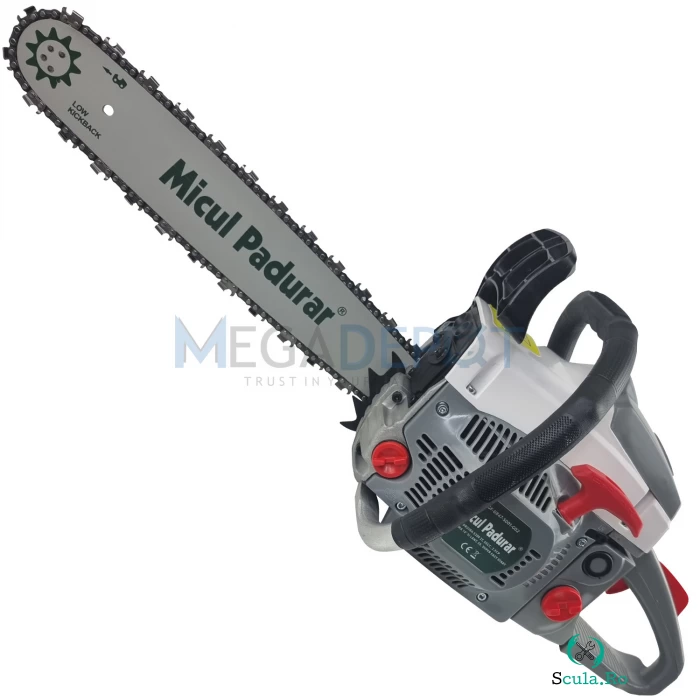 Motofierastrau (drujba) pe benzina Micul Padurar 5200 E5, 2 timpi , 2.9CP, 55CC, eficienta maxima in utilizare la 442.00 lei ron