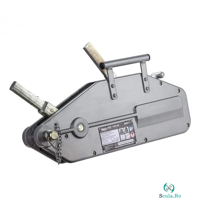Troliu manual cu levier HSZ 1600 M Dema 68017, 1600 Kg