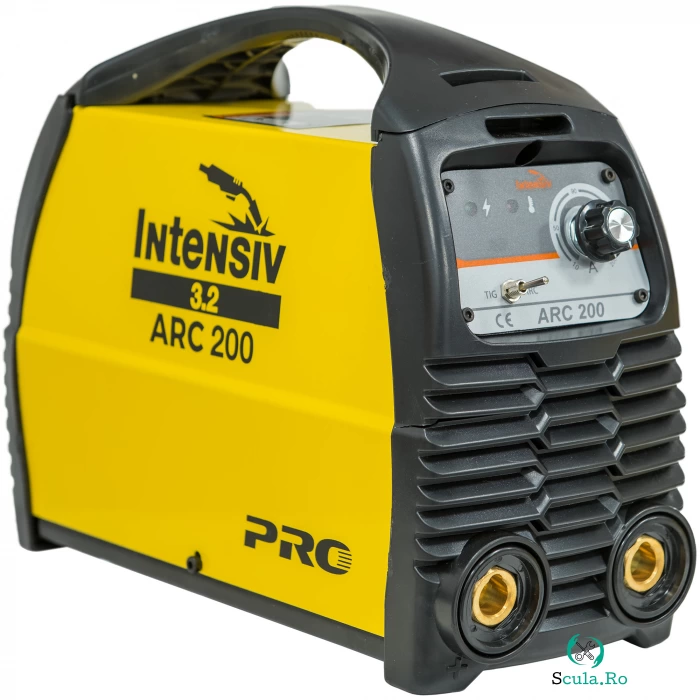 Aparat de sudura invertor Intensiv ARC 200 VRD, MMA TIG, 200A,1.6-4.0 mm, Accesorii incluse