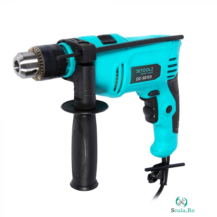Masina gaurit cu percutie Detoolz DZ-SE155, 710W, Power 6A