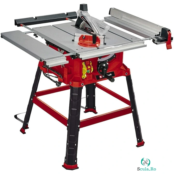 Einhell Ferastrau circular cu masa Einhell TC-TS 2225 U, 1800 W, 4250 RPM, 254 mm diametru lama, inaltimea maxima de taiere 80 mm, extensii laterale rabatabile la 1,287.75 lei ron