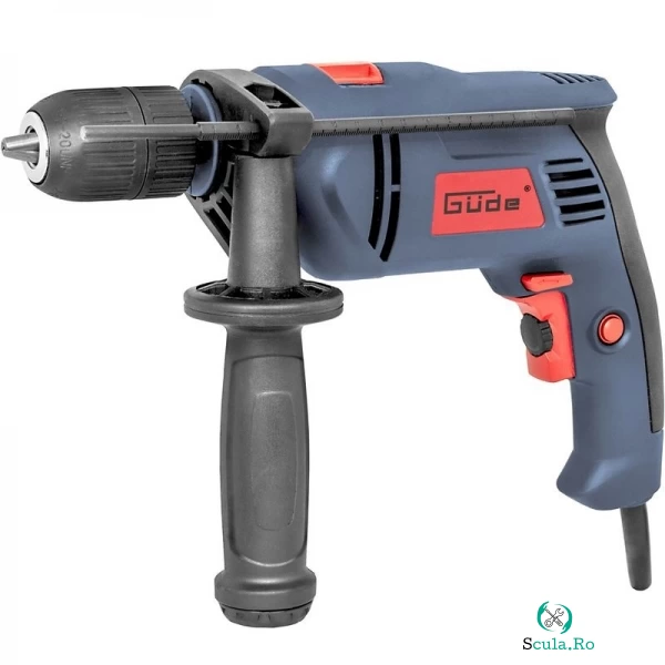 Masina de gaurit cu percutie SBM 710 E Gude 58111, 710 W, 2700 rpm
