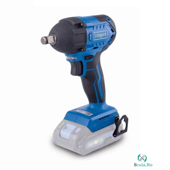Masina de gaurit si insurubat cu impact 1 2 fara acumulator BC-IW350-X Scheppach 5909246900, 20 V, 370 Nm, 3600 rpm