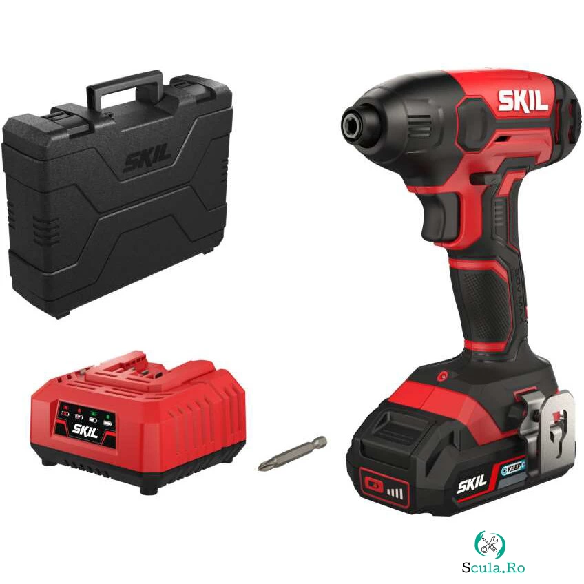 Skil SKIL 3210 GB Surubelnita cu impact cu acumulator, 1x Accu, incarcator, geanta