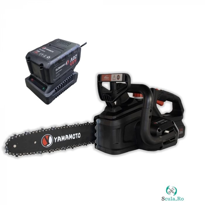 Fierastrau electric cu lant pe acumulator YAMAMOTO YM.126, 20V, 1 acumulator inclus la 552.00 lei ron