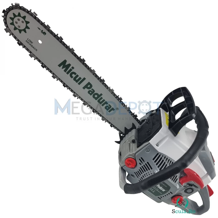 Motofierastrau (drujba) pe benzina Micul Padurar 5600 E5 , 2T, 2.5CP, 49CC, Super Easy Start la 482.00 lei ron