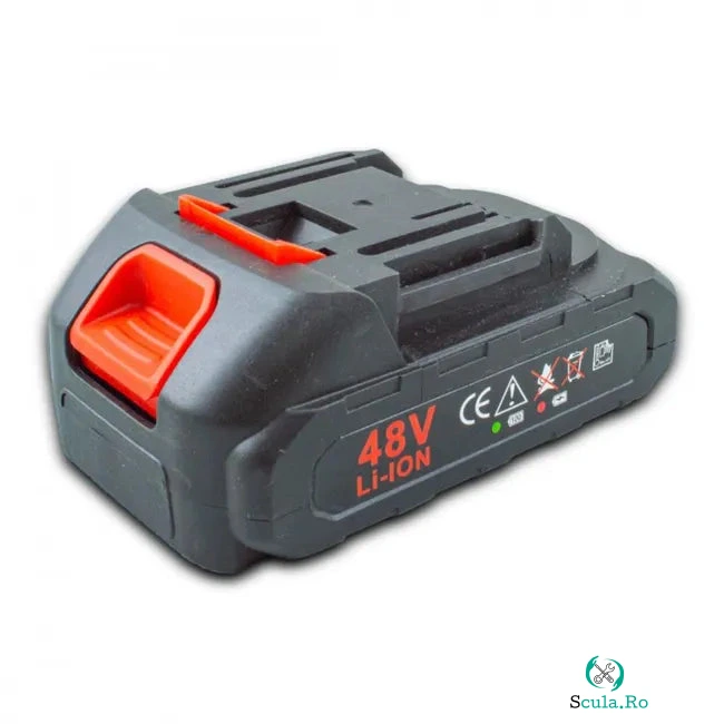 Acumulator 48V, compatibil cu motocoasa, bormasina, foarfeca electrica, 1500mAh