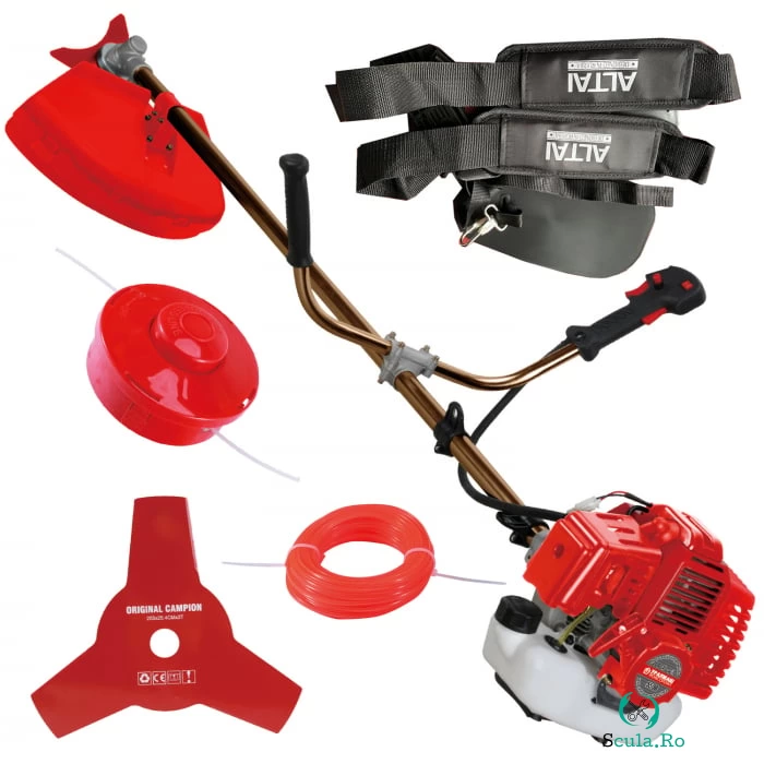 Motocositoare pe benzina UralMash 5500, 7.5CP, 62CC, SmartStart, motor ergonomic foarte puternic la 563.00 lei ron